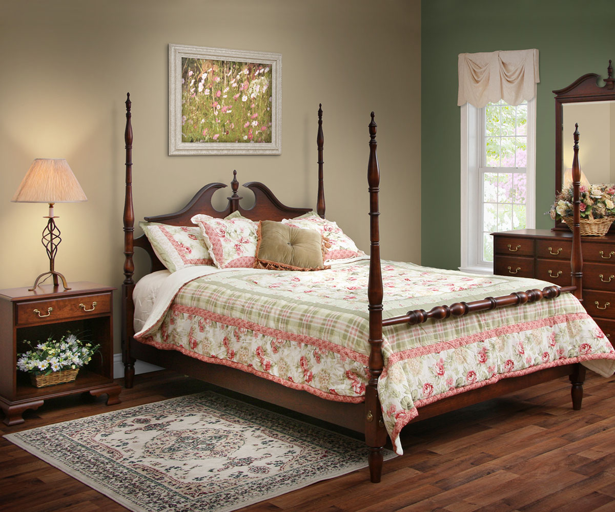Colonial Bedroom Collection Made by Cupola Furniture