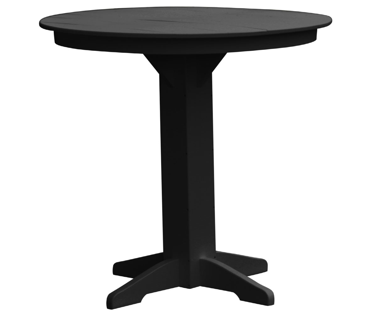 44 Round Bar Height Table Made By A L Furniture Co PA 44-round-bar-height-table-made-by-a-l-furniture-co-pa
