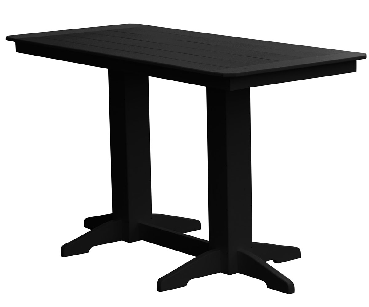 6 Rectangle Bar Height Table Made By A L Furniture Co PA 6-rectangle-bar-height-table-made-by-a-l-furniture-co-pa