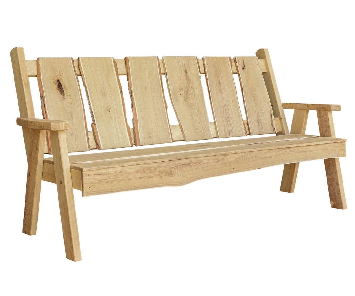 6' Timberline Garden Bench | Made by A&L Furniture Co. (PA)