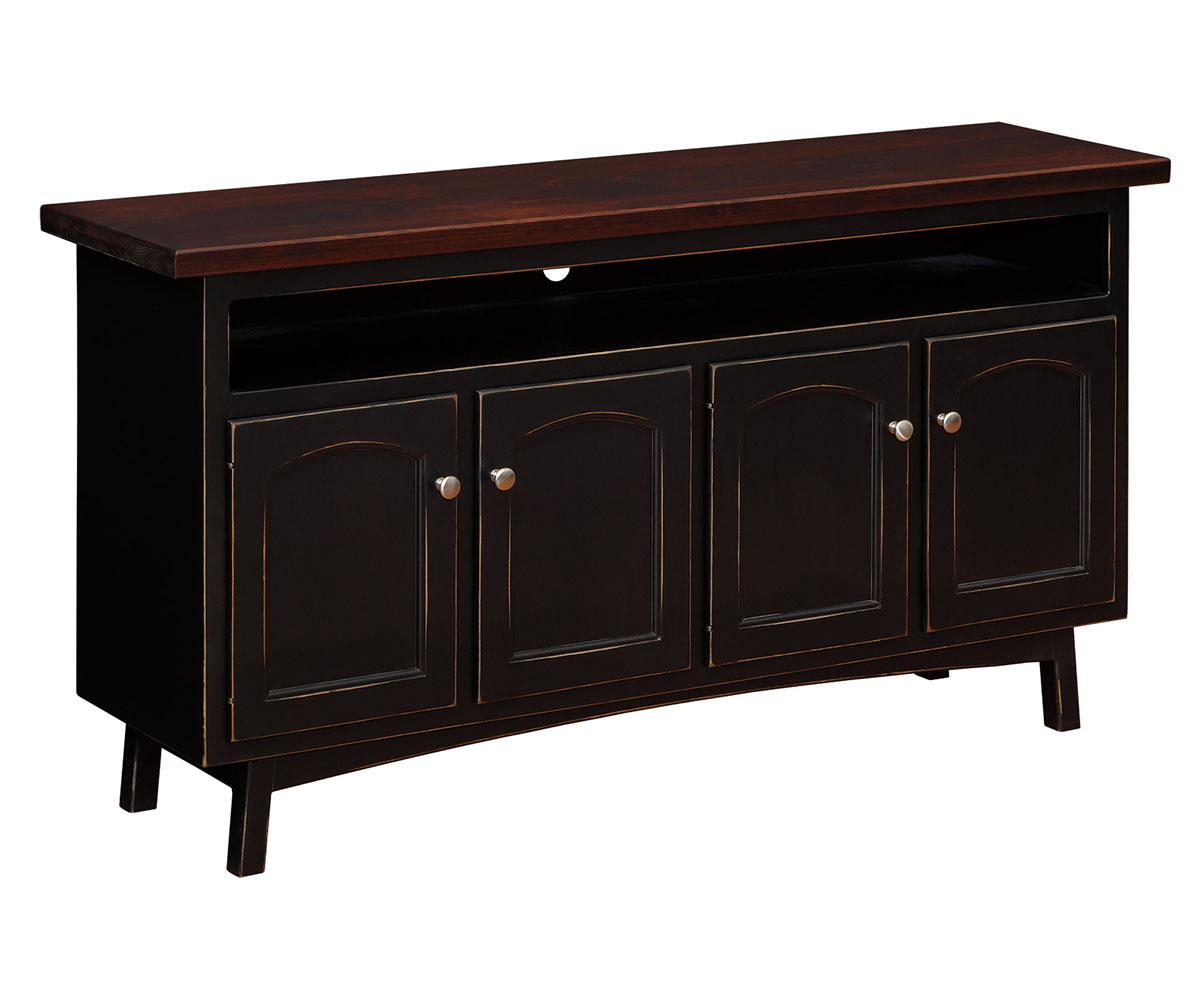 60" Brooklyn Console With Four Doors Made by Forest Ridge Woodworking