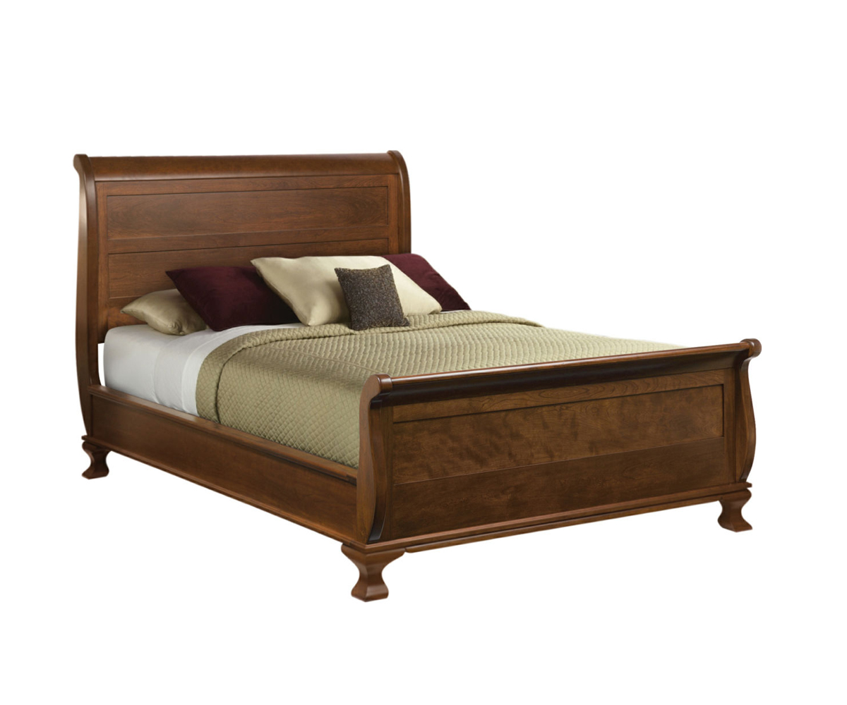 Classical Bed With High Footboard