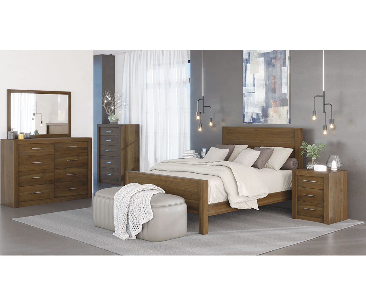 Lakewood 3 Drawer Nightstand - Image 2