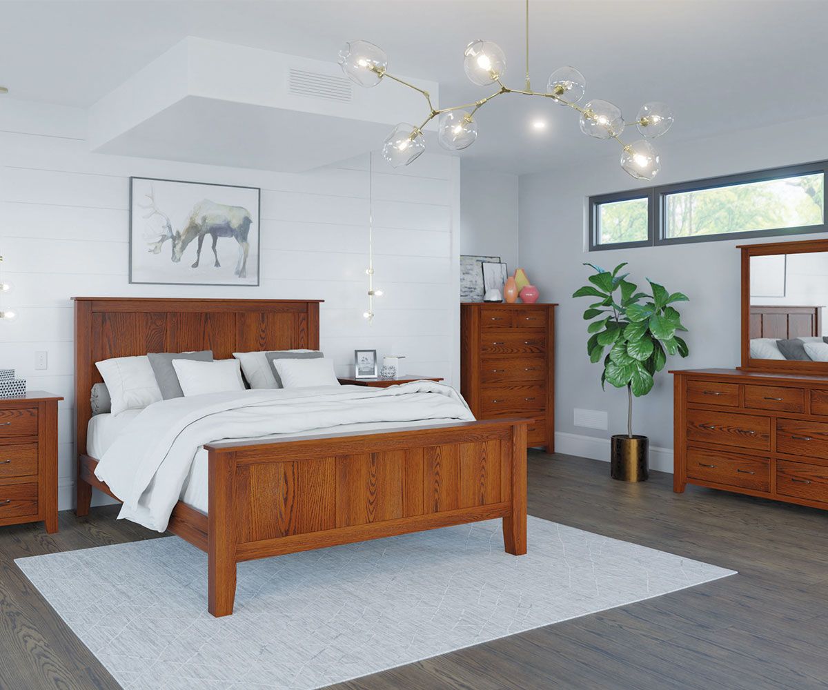 Shaker 3 Drawer Nightstand - Image 2