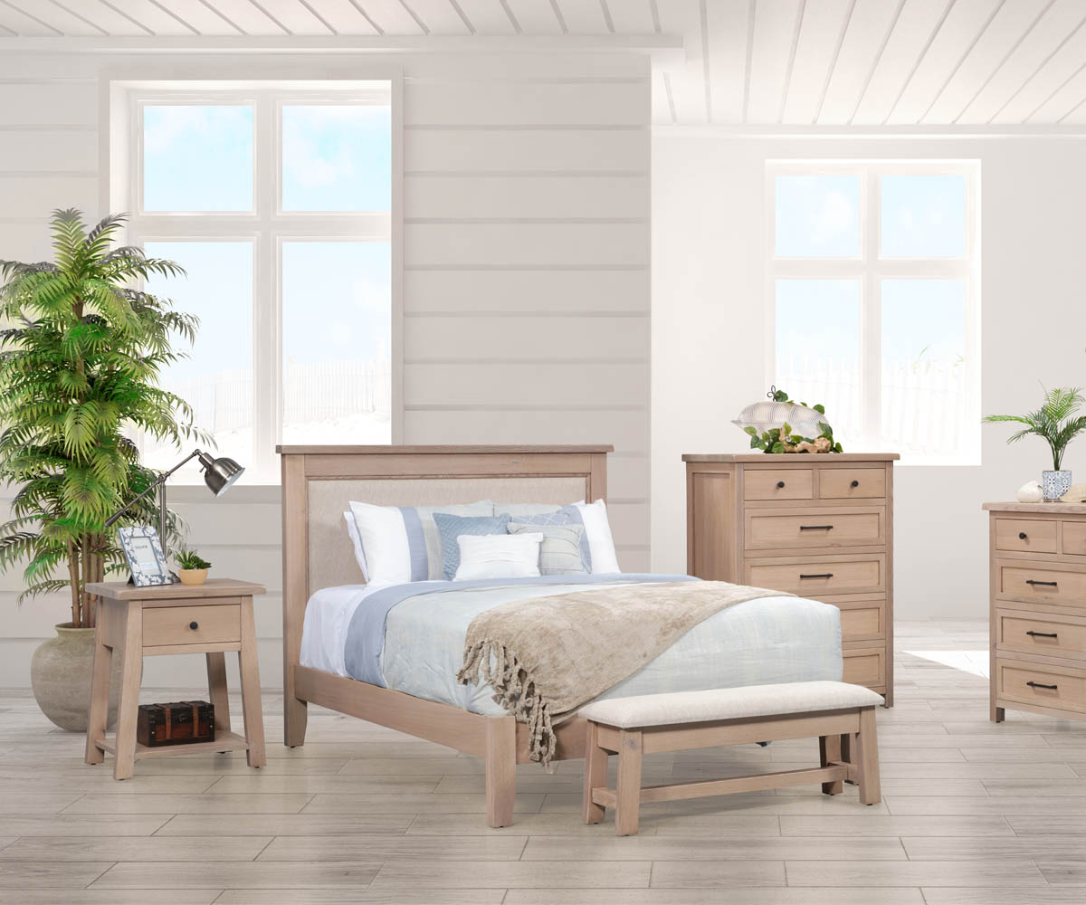 Chloe Fabric Panel Bed - Image 3