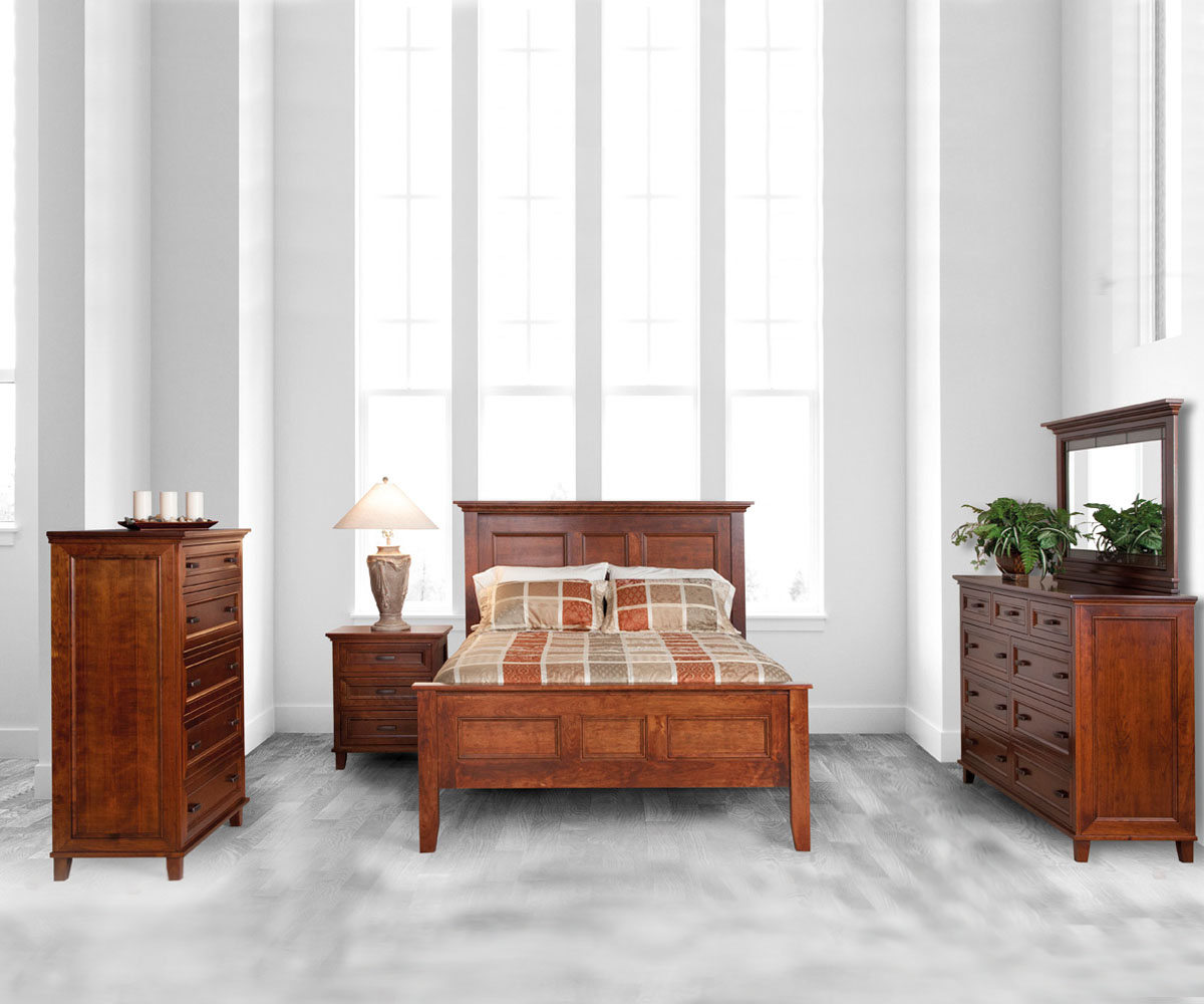 Brooklyn One Drawer Open Nightstand - Image 2