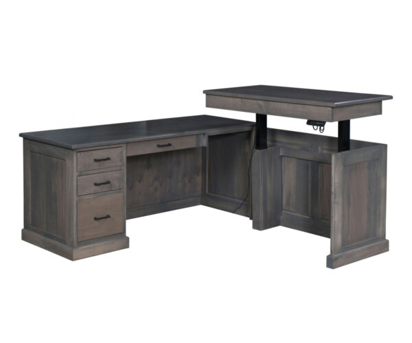 Urban L Desk With Adjustable Return