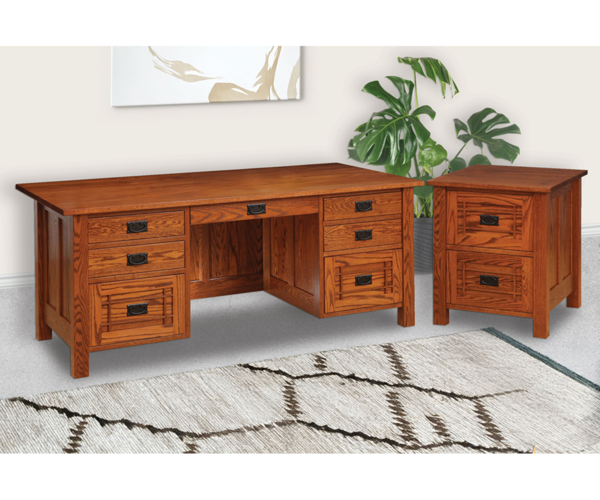 Franklin Executive Desk - Image 4