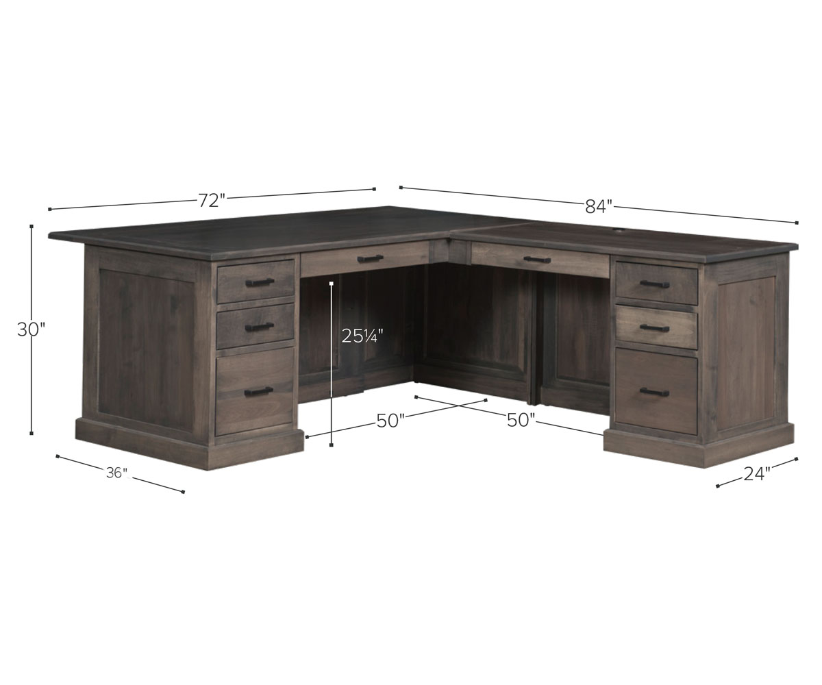 Urban Executive L Desk - Image 3