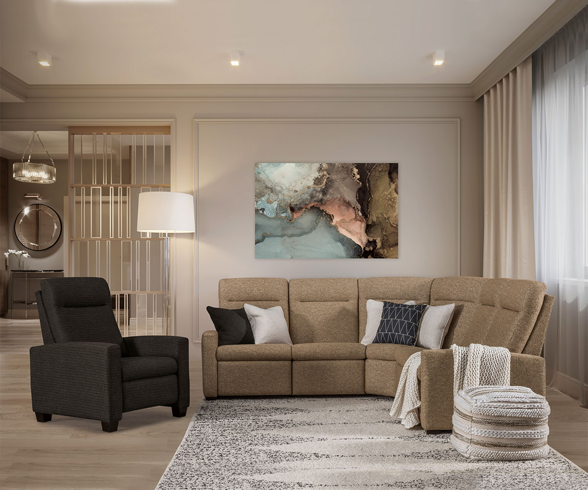 Harmony Swivel Rocker Recliner - Image 4