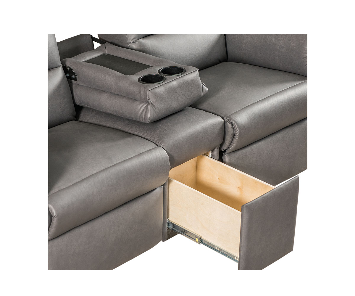 Manhattan Reclining Theater Seat - 72" - Image 2