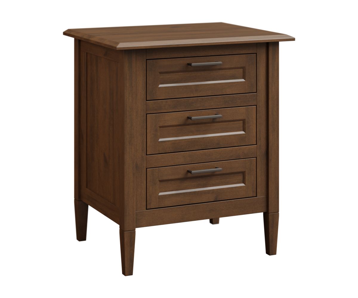 Willow 3 Drawer Nightstand