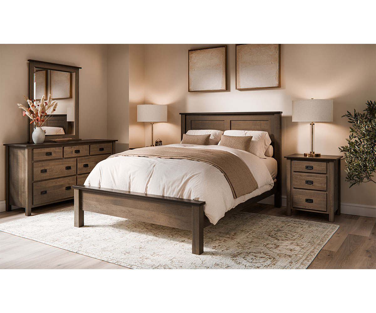 Dutch Country Mission 9 Drawer Dresser - Image 3