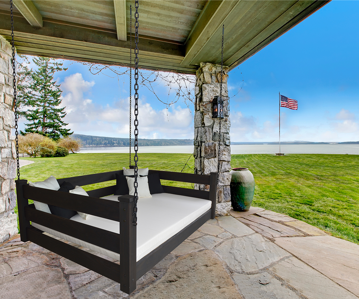 Homestead Hanging Daybed - Full With Chain - Image 4