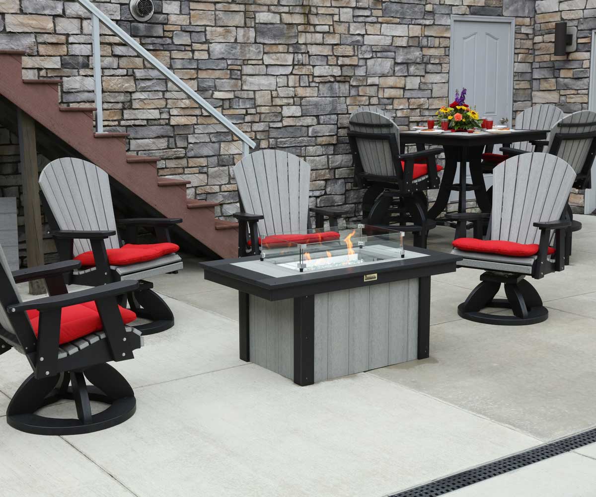 24" x 48" Conversation Height Fire Pit - Image 2