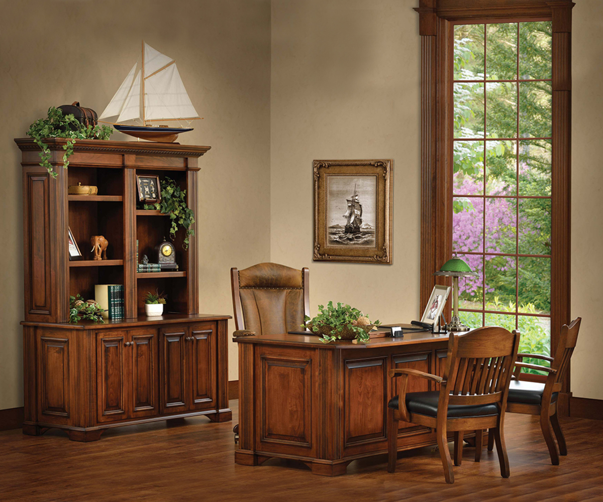 Lincoln Credenza and Hutch - Image 3