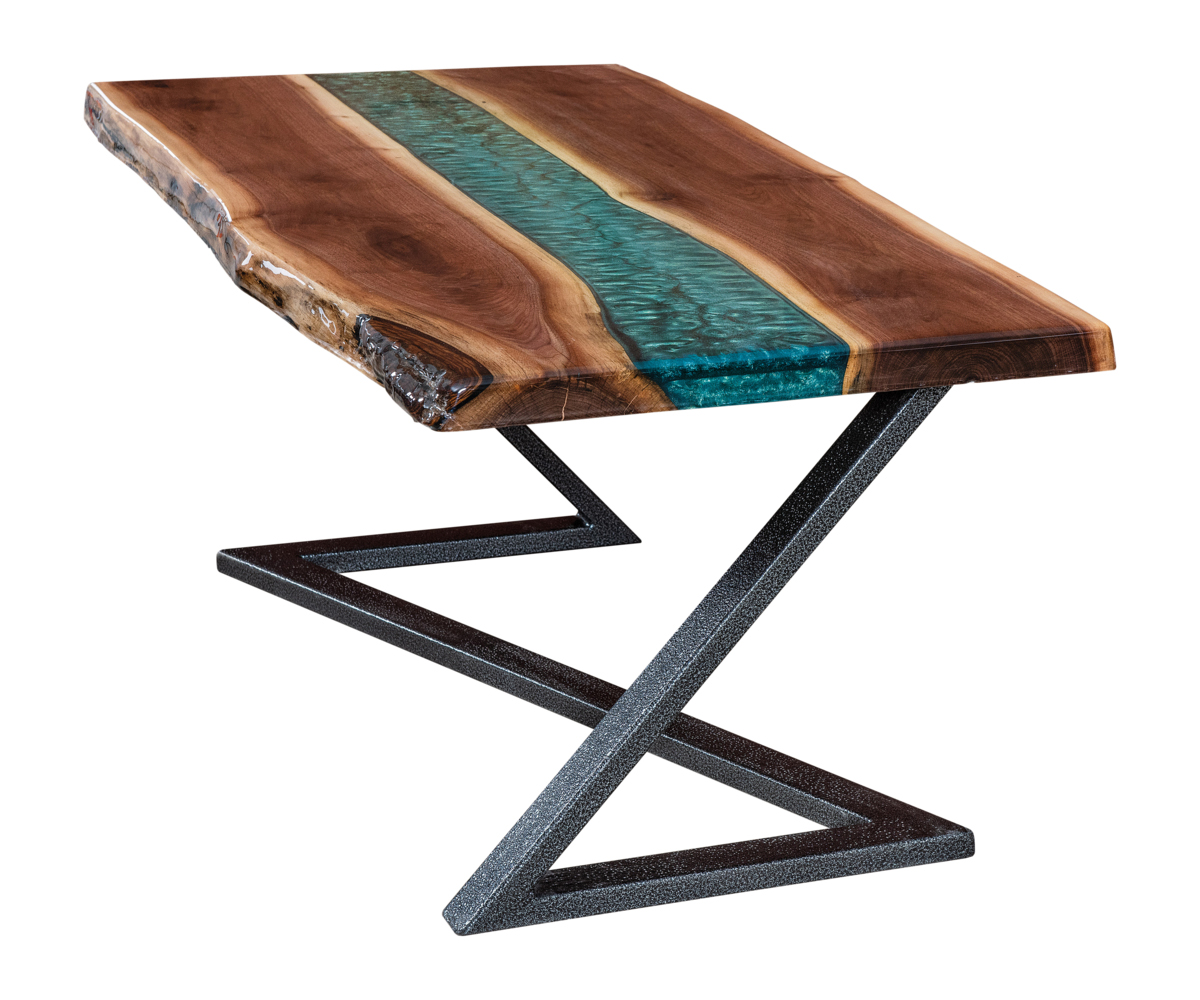 Illusion Base Epoxy Coffee Table