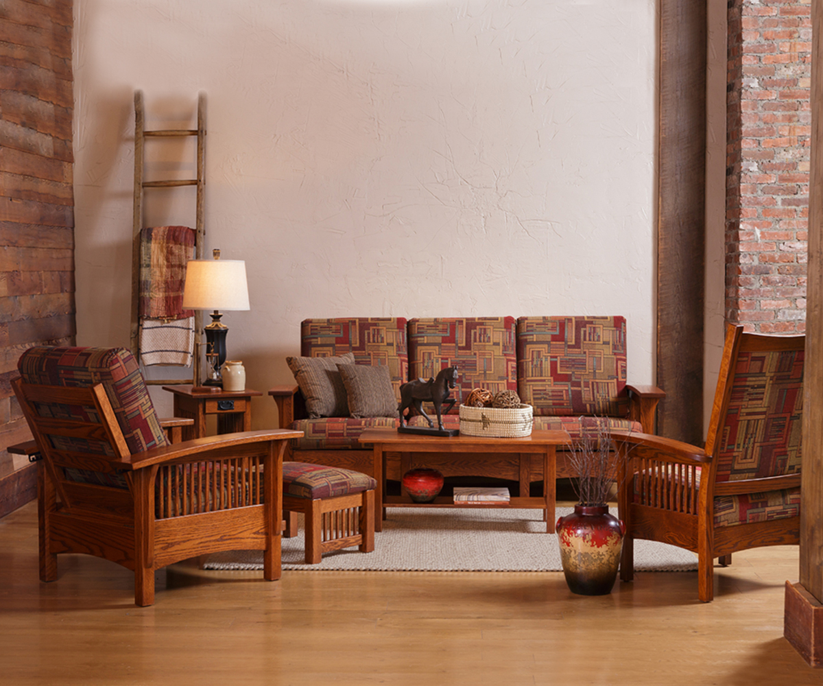 Mission Recliner Loveseat - Image 3