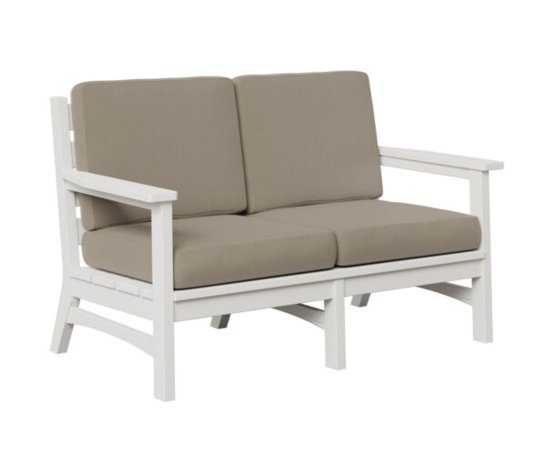 Coastal 4' Upholstered Loveseat