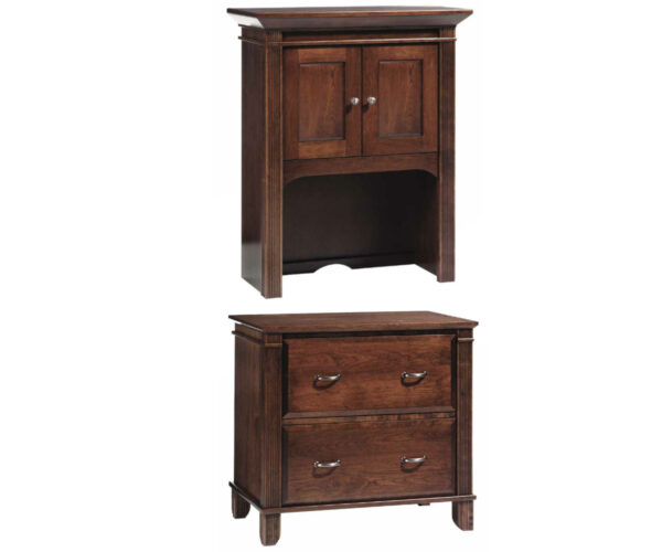 Arlington Lateral File Cabinet With Hutch