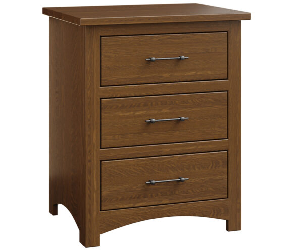 Lincoln 3 Drawer Nightstand
