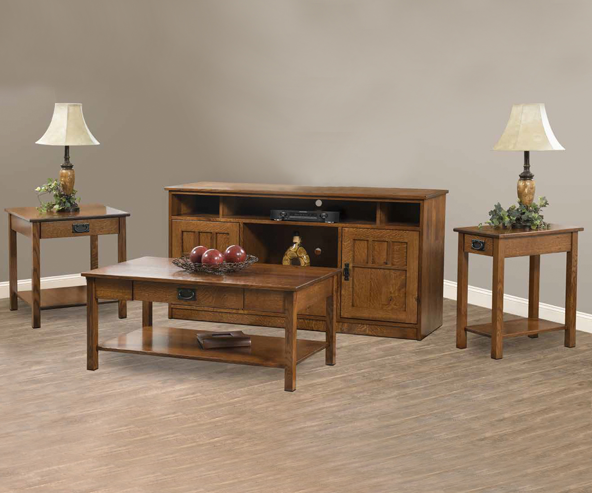 Mission TV Stand - 60"W - Image 2