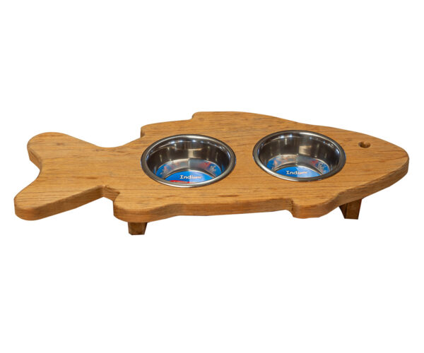 Fish ½ Pint Cat Feeder