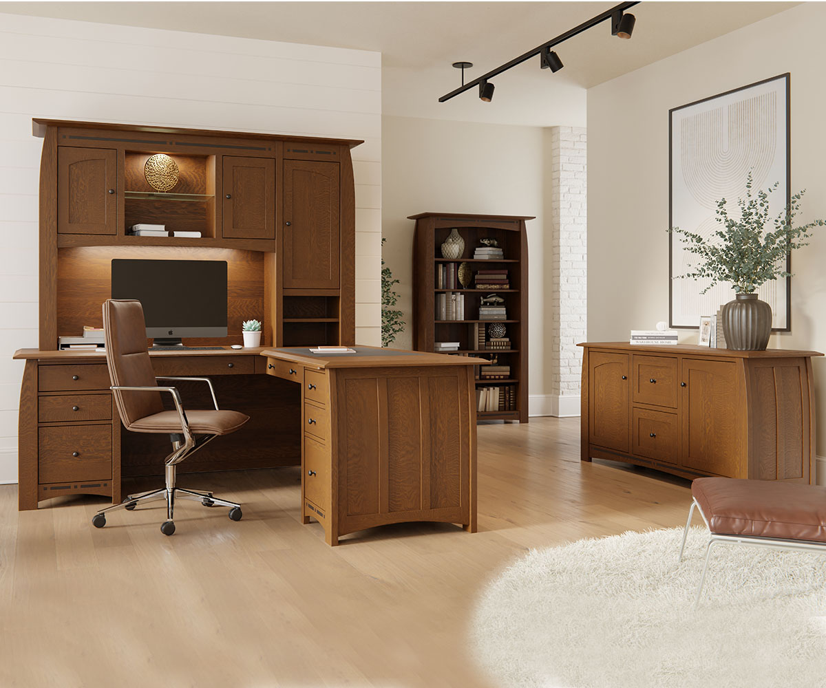 Boulder Creek L Desk - Image 2