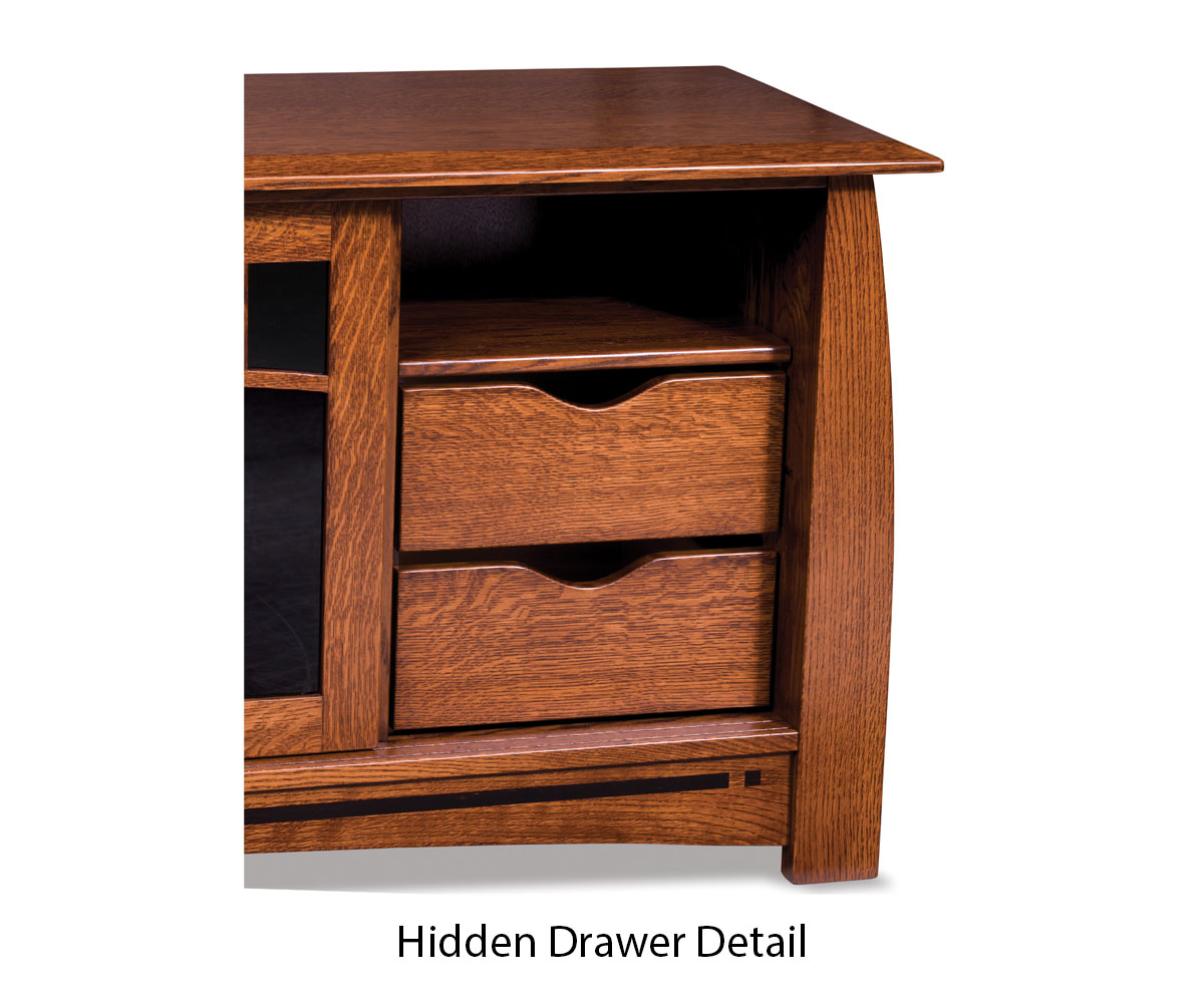 Boulder Creek Media Stand - 63"W - Image 2