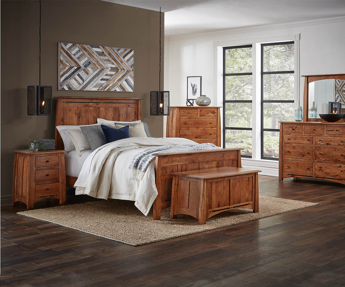 Boulder Creek 3 Drawer Nightstand - Image 7