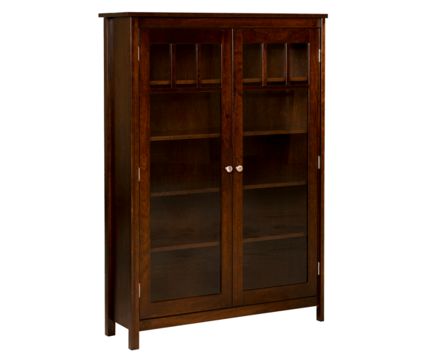 Mission Double Bookcase