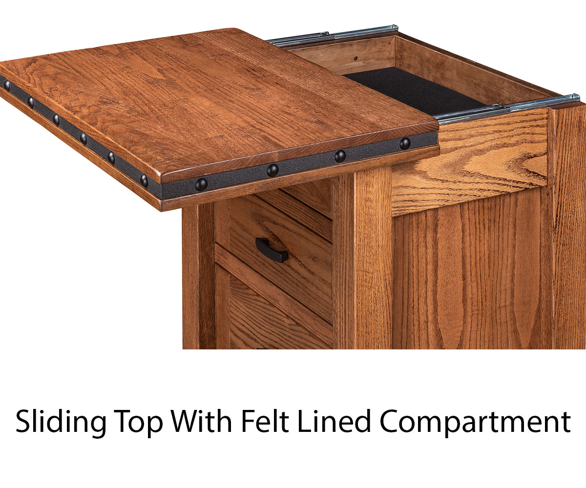 Bay Pointe 1 Drawer 1 Door Nightstand - Image 3