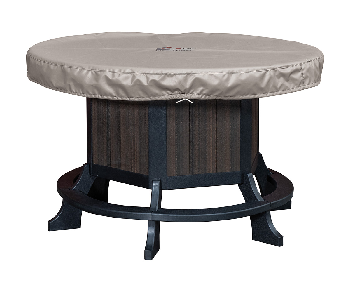 Jade Dining Table with Fire Ring - 60" - Image 3