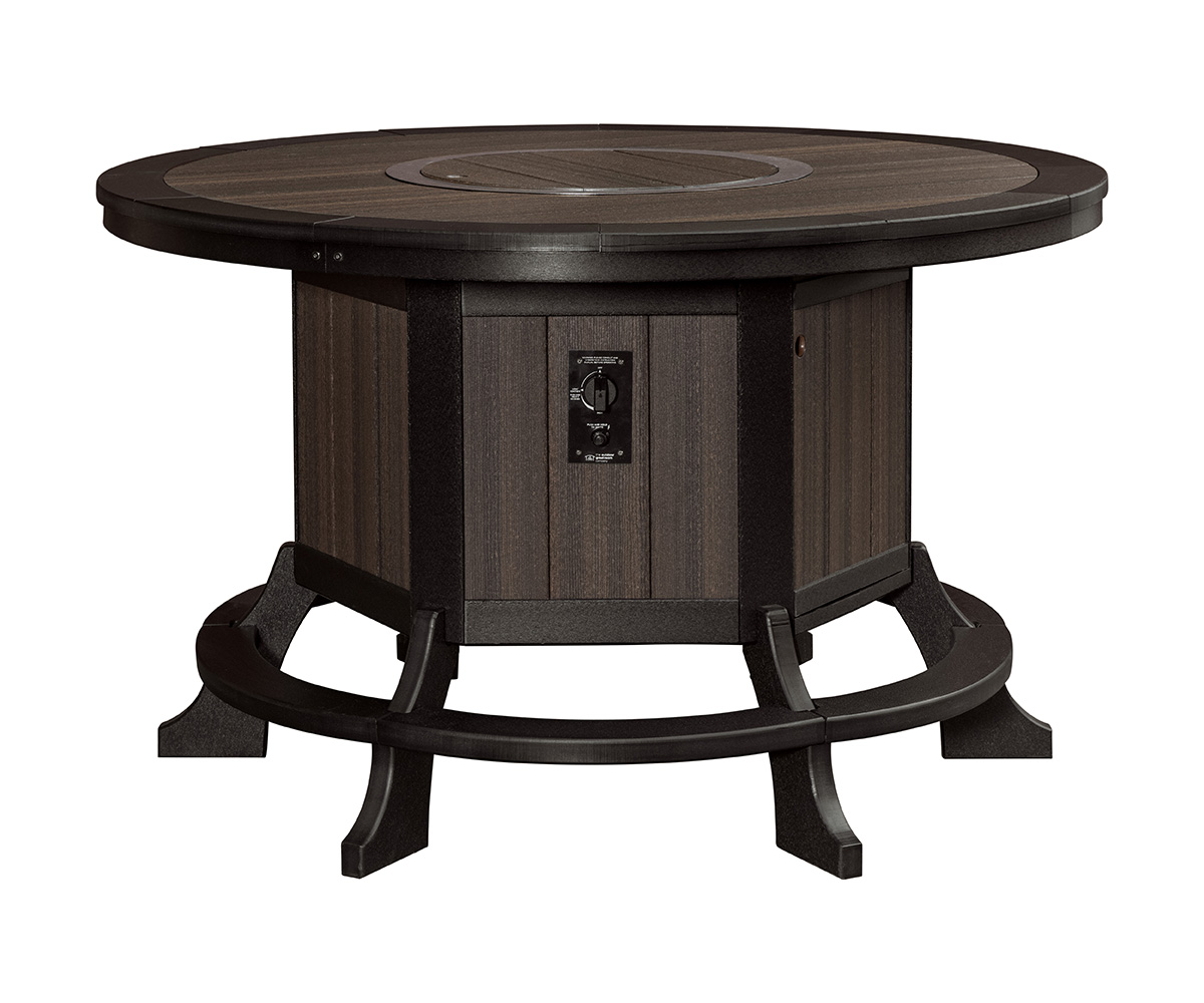 Jade Dining Table with Fire Ring - 60" - Image 2