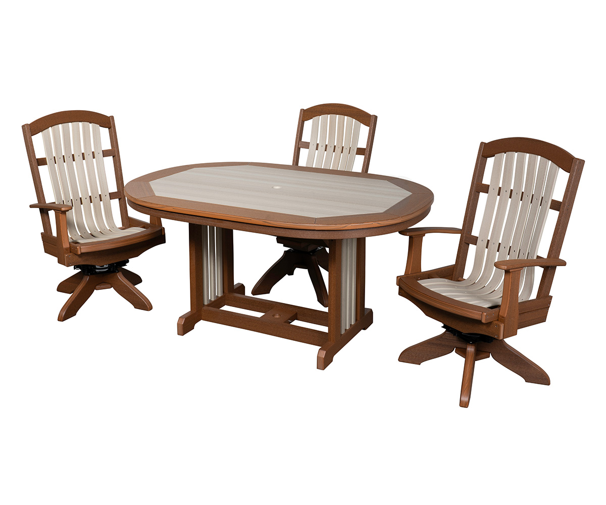 Oval Dining Table - 44x62 - Image 2