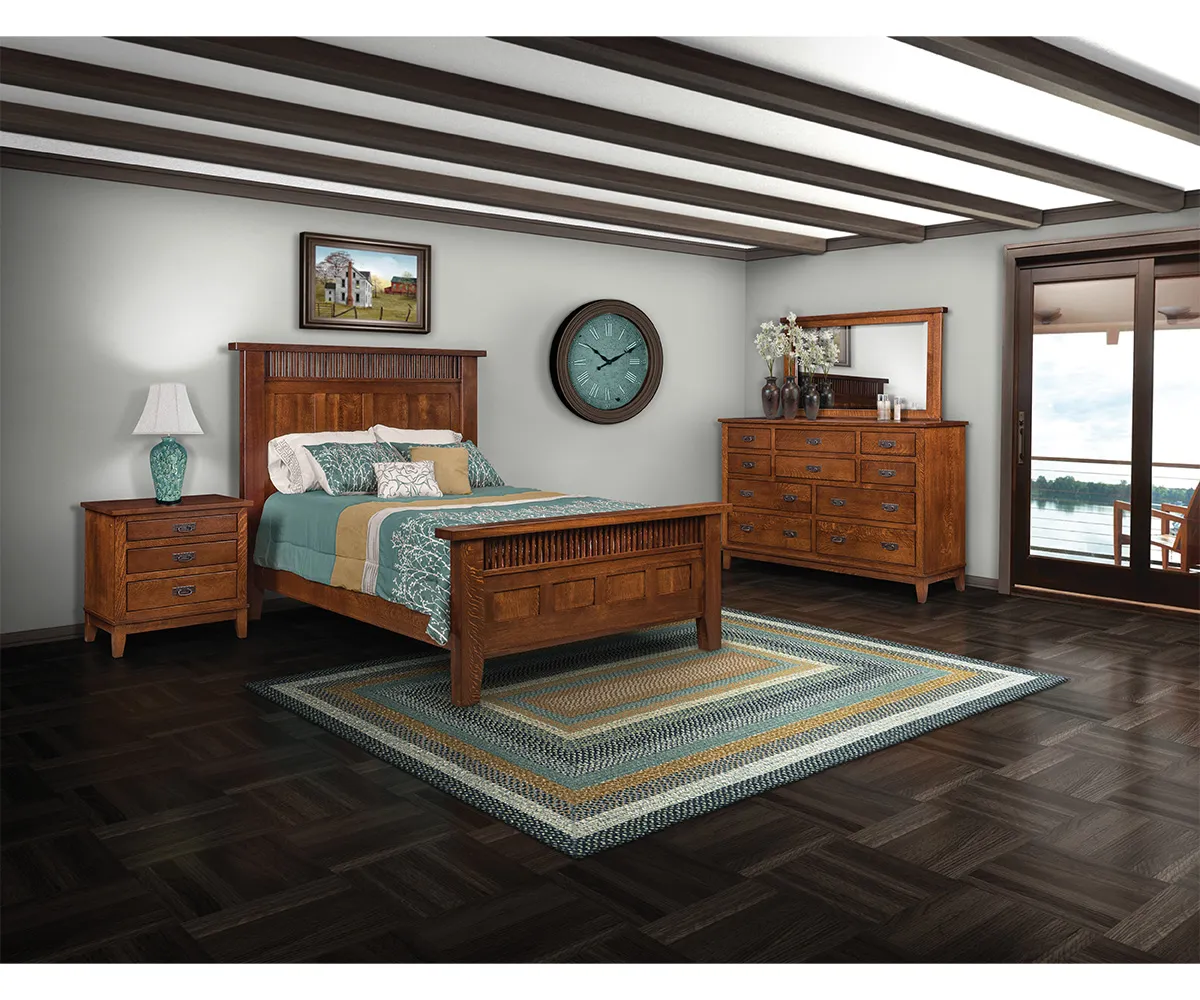 Sierra Mission 6 Drawer Dresser - Image 2