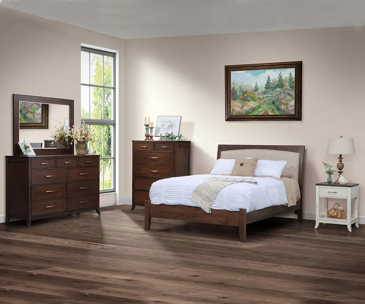 Kingston Fabric Panel Bed - Image 3