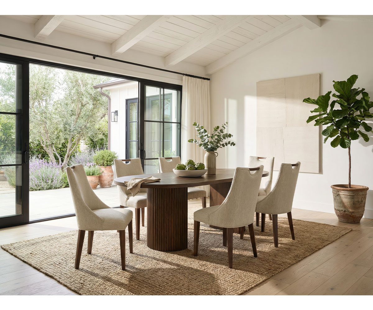 Rainier Double Pedestal Dining Collection - Image 3