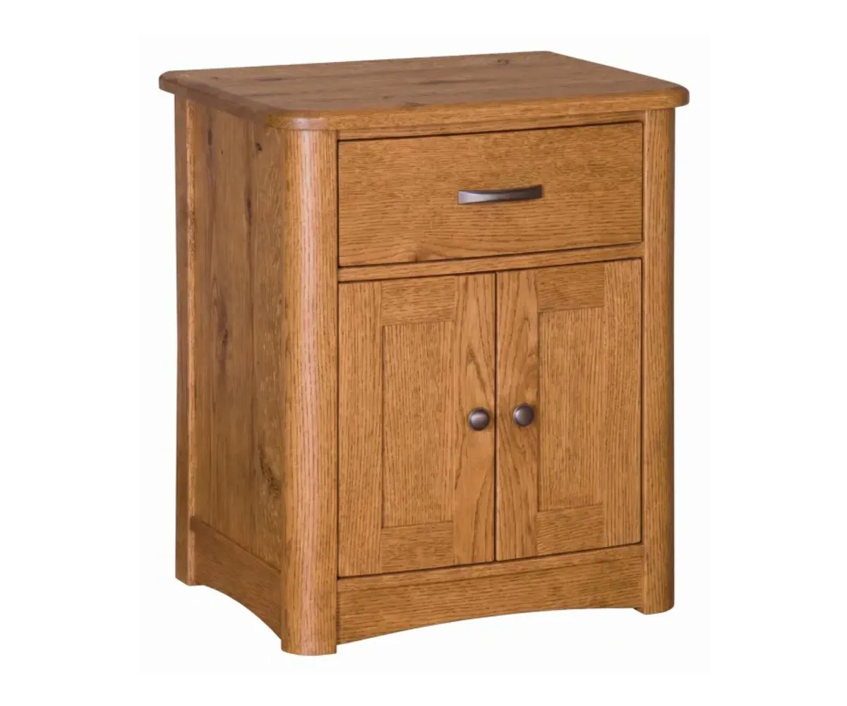 Meridian One Drawer Two Door Nightstand
