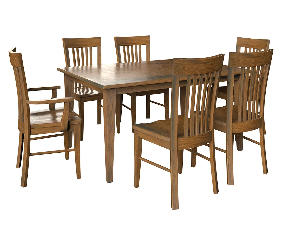 Metro Slat Dining Chair - Image 2