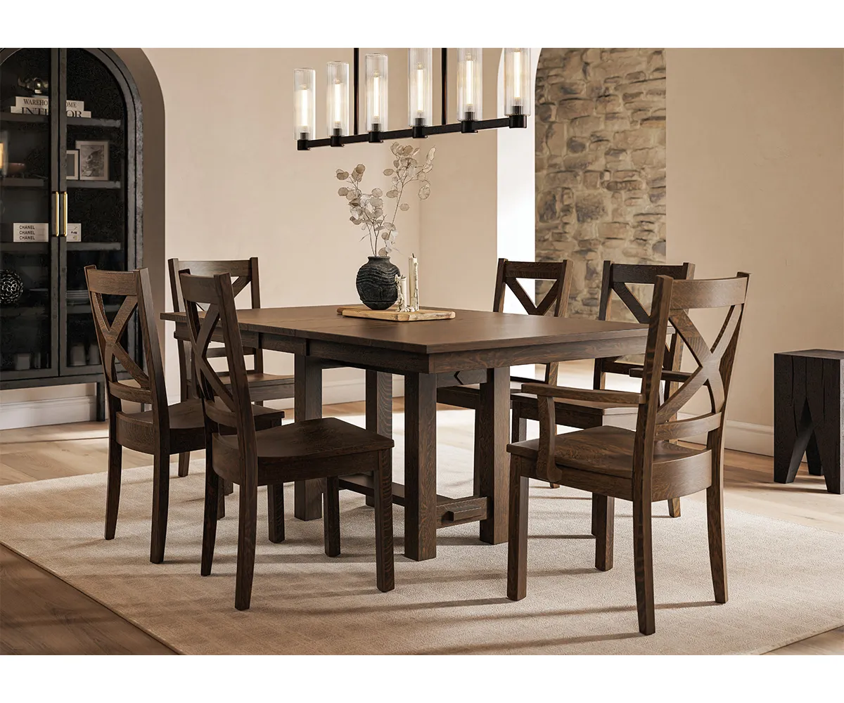Emma Trestle Table - Image 2