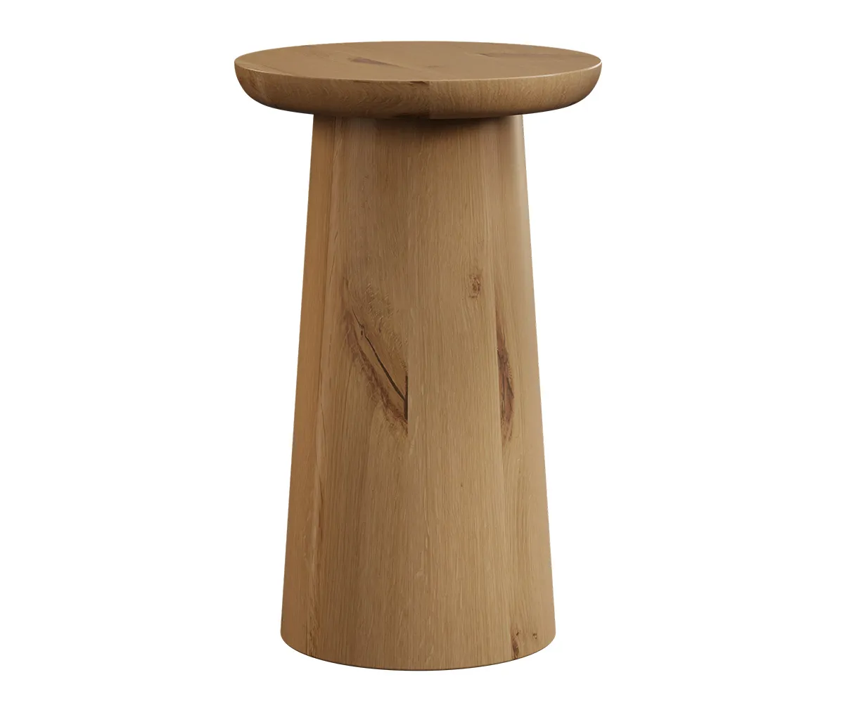 Toadstool Tapered End Table