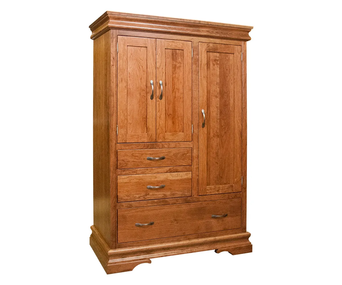 Heirloom Sleigh 43" Chifferobe