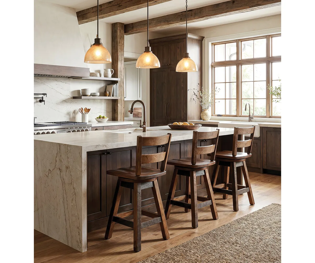 Reclaimed Raya Barstool Collection - Image 2