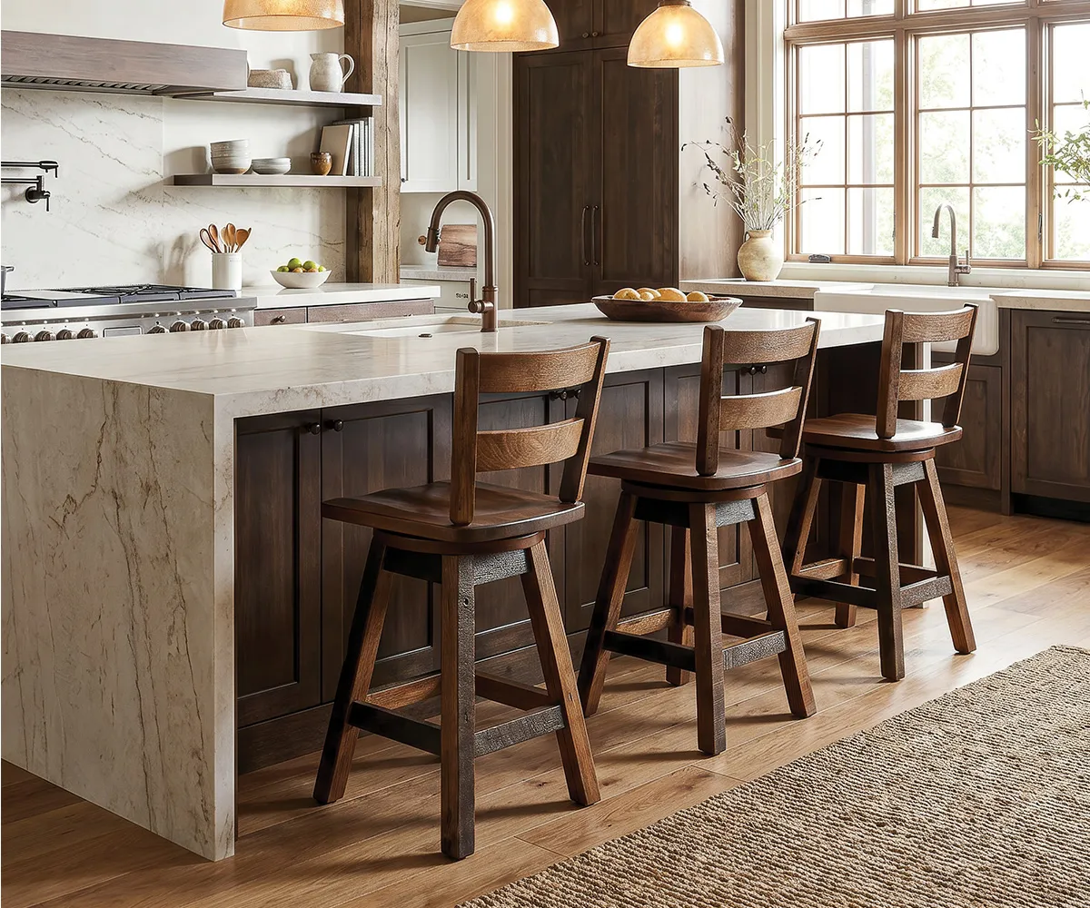 Reclaimed Raya Barstool Collection