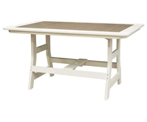 Rectangular Table with Trustle Base