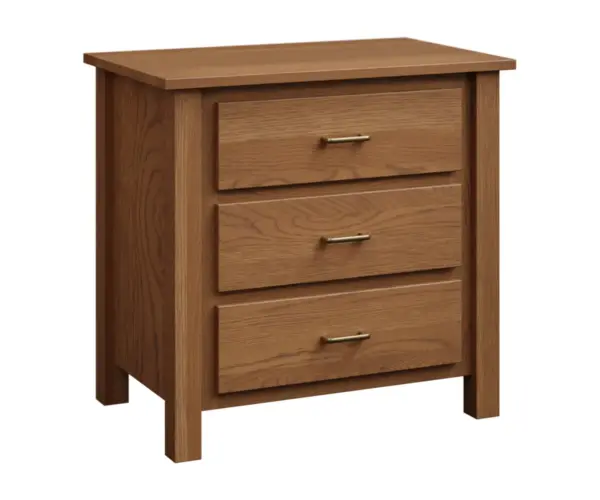 Crestwood 3 Drawer Nightstand