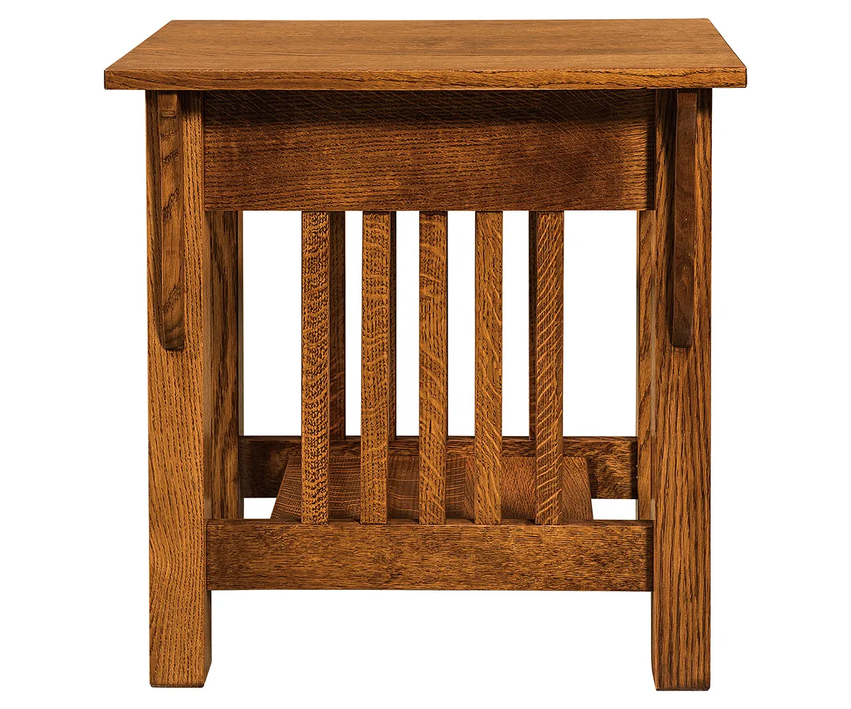 Bow Arm Mission Occasional Tables - Image 4
