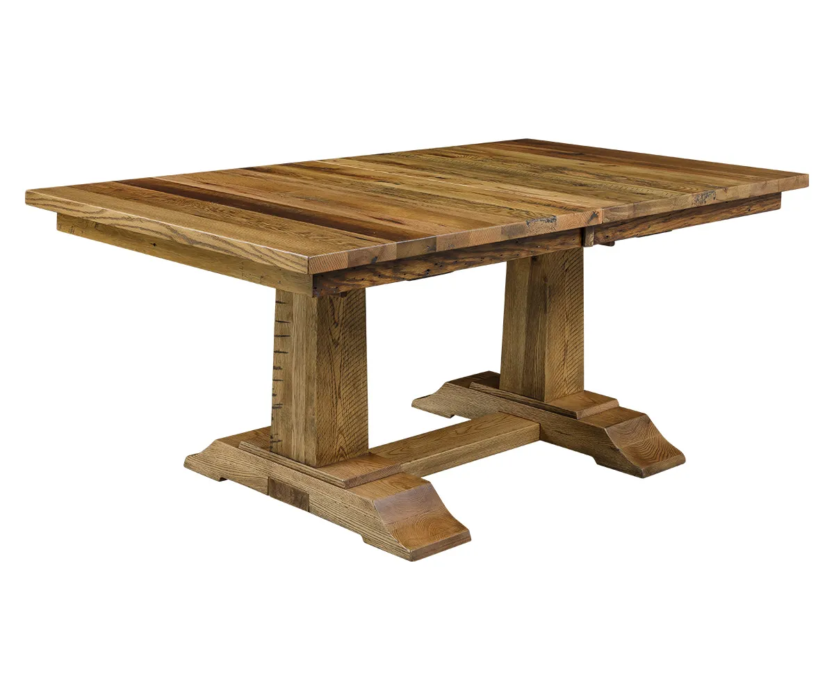Marshall Double Pedestal Table Set - Image 3