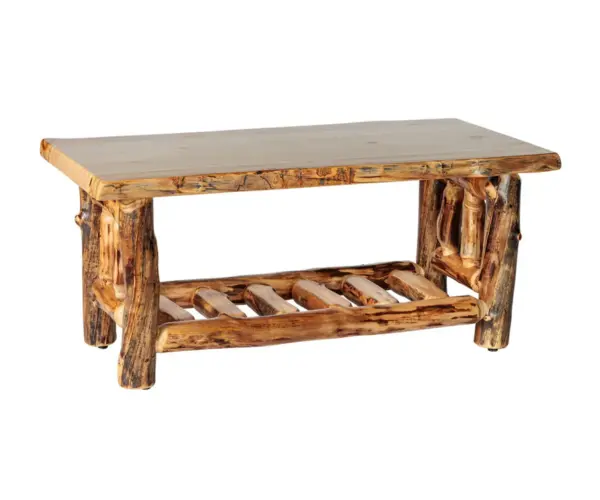Rustic Mission Coffee Table - Aspen